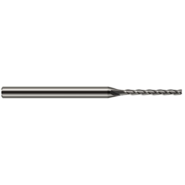 Miniature End Mill - Square - Long Flute, 0.1180", Finish - Machining: Uncoated